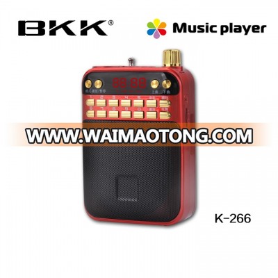 3W(RMR) portable mini voice amplifier with FM radio K268